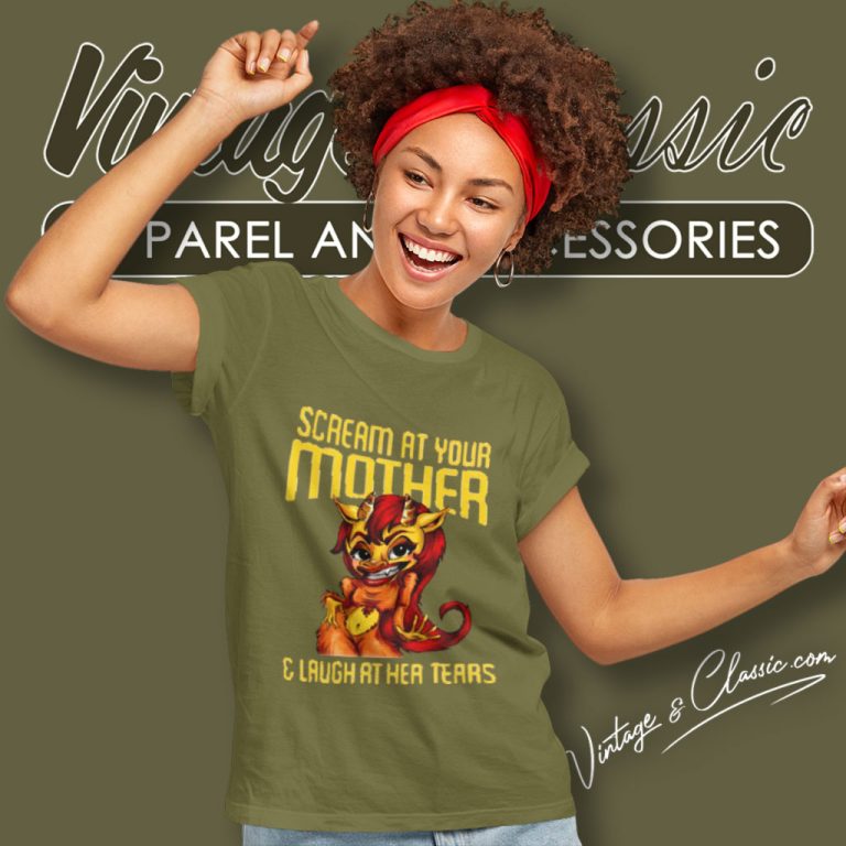 Big Mouth Shirt Scream At Your Mother Women T Shirt Big Mouth Shirt Scream At Your Mother Women T Shirt