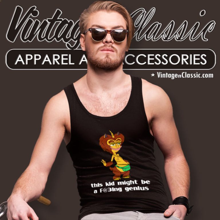 Big Mouth Shirt This Kid Might Be A Genius Tank Top Racerback Big Mouth Shirt This Kid Might Be A Genius Tank Top Racerback