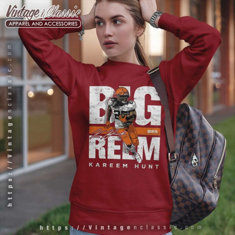 Big Reem Kareem Hunt Cleveland Browns Sweatshirt Big Reem Kareem Hunt Cleveland Browns Sweatshirt