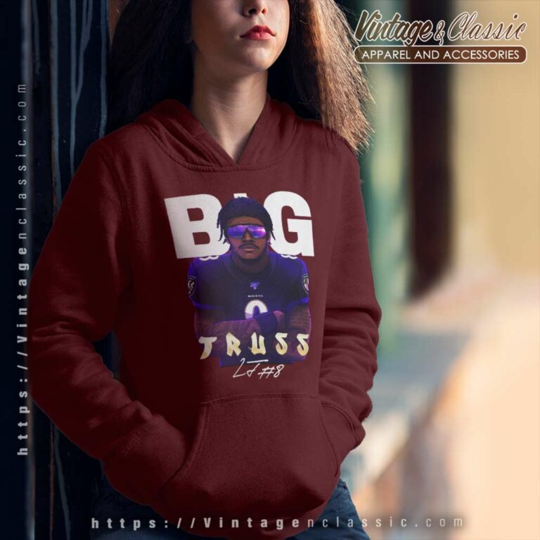 Big Truss Lamar Jackson Baltimore Ravens Hoodie Big Truss Lamar Jackson Baltimore Ravens Hoodie