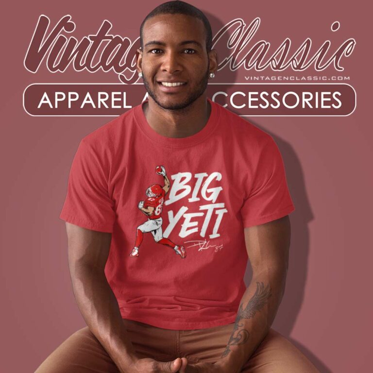 Big Yeti Travis Kelce Kansas City Chiefs T Shirt Big Yeti Travis Kelce Kansas City Chiefs T Shirt
