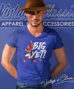 Big Yeti Travis Kelce Kansas City Chiefs Shirt 6 Big Yeti Travis Kelce Kansas City Chiefs V Neck TShirt