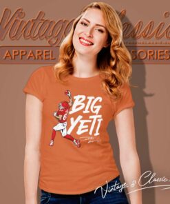 Big Yeti Travis Kelce Kansas City Chiefs Shirt 5 Big Yeti Travis Kelce Kansas City Chiefs Women TShirt