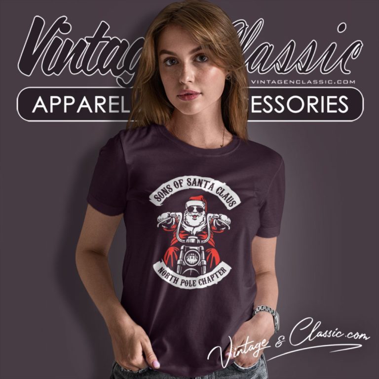 Biker Motorcycle Shirt Song Of Santa Claus Women T Shirt Biker Motorcycle Shirt Song Of Santa Claus Women T Shirt