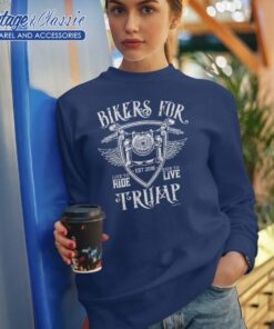 Bikers For Trump Save America Shirt Patriotic Sweetshirt