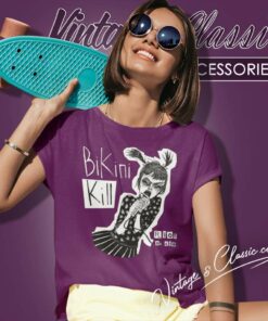 Bikini Kill Riot Or Die Music Band Punk Classic Women TShirt
