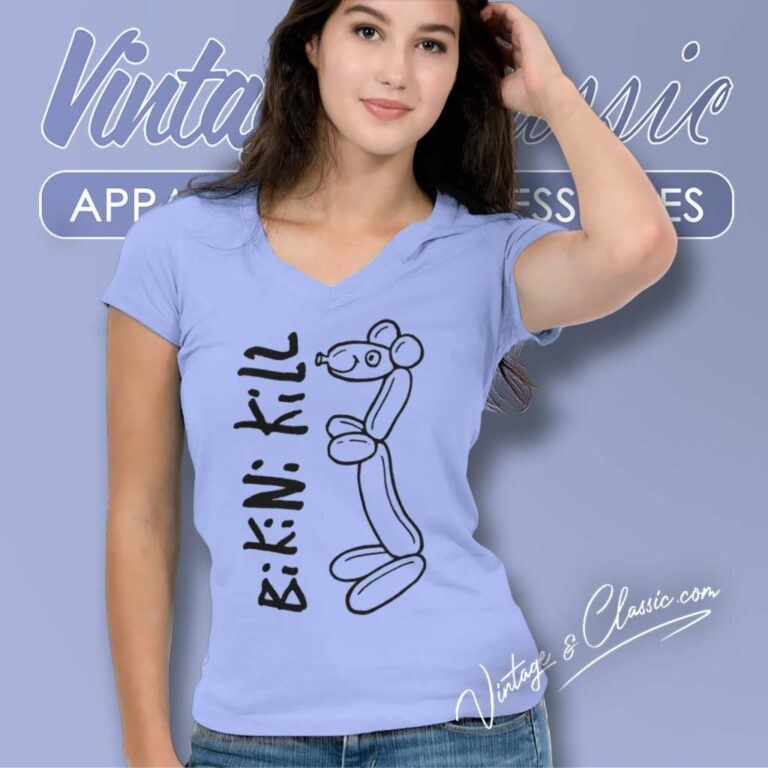 Bikini Kill Shirt Bikini Kill Wiener Dog V Neck TShirt Bikini Kill Shirt Bikini Kill Wiener Dog V Neck TShirt