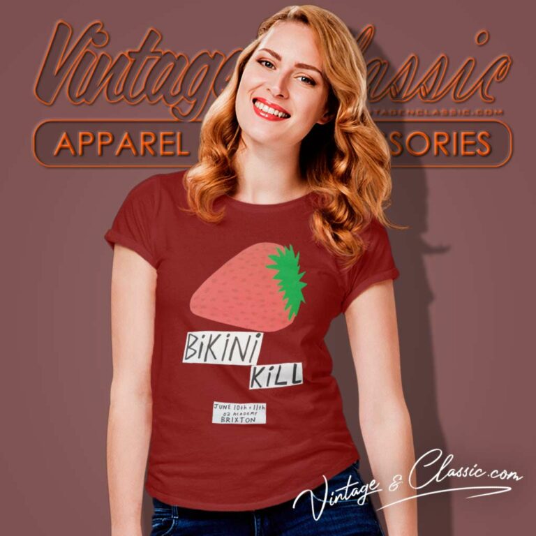 Bikini Kill Shirt Brixton Poster Women TShirt Bikini Kill Shirt Brixton Poster Women TShirt