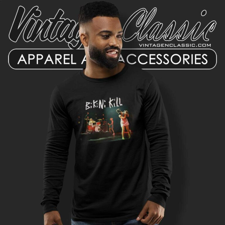 Bikini Kill Tour 2023 In Australia Long Sleeve Tee Bikini Kill Tour 2023 In Australia Long Sleeve Tee