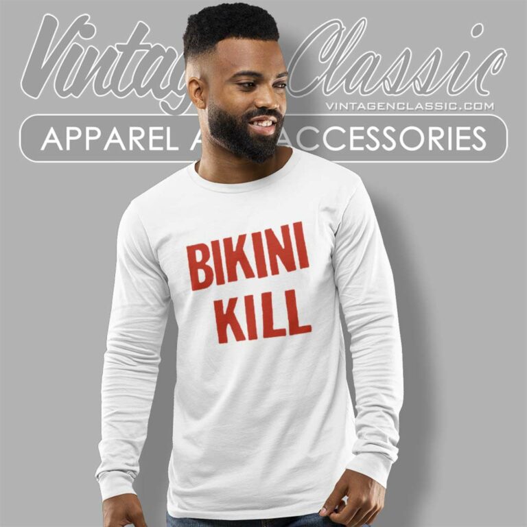 Bikini Kill Yellow Flyer Long Sleeve Tee Bikini Kill Yellow Flyer Long Sleeve Tee