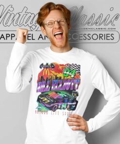 Bill Elliot Batman Forever Nascar Shirt, Gotham City Special 4 Bill Elliot Batman Forever Nascar Long Sleeve Tee