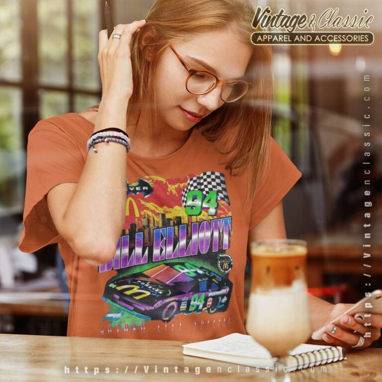 Bill Elliot Batman Forever Nascar Women TShirt Bill Elliot Batman Forever Nascar Women TShirt