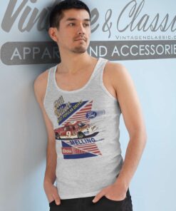 Bill Elliot Nascar Coors Ford Tank Top Racerback