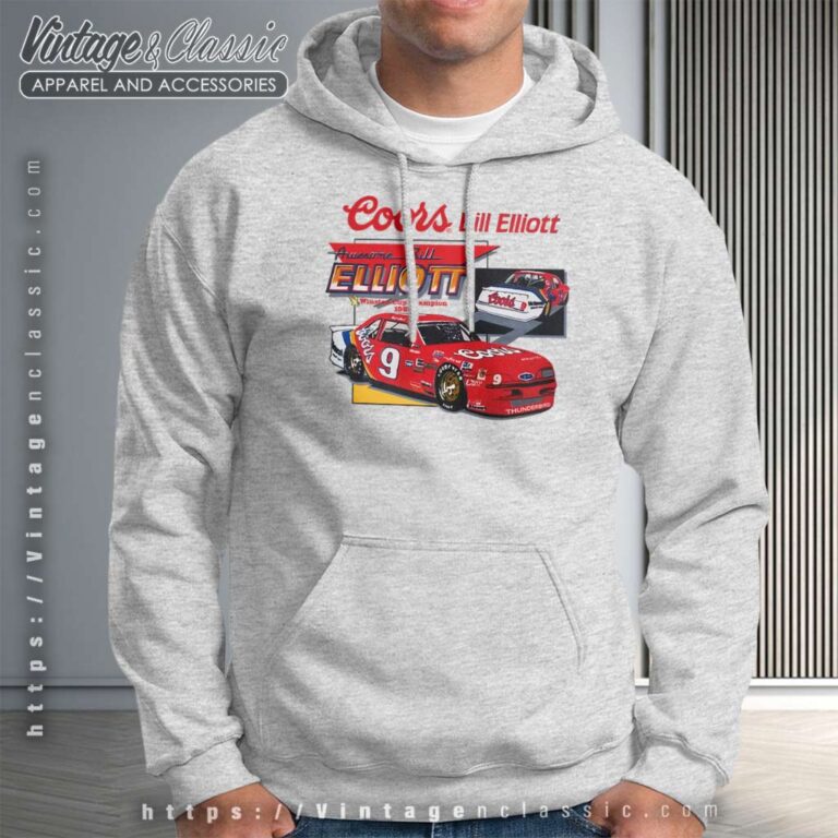 Bill Elliott Awesome Coors Vintage Hoodie Bill Elliott Awesome Coors Vintage Hoodie