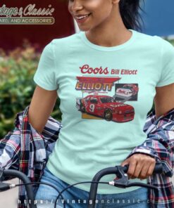 Bill Elliott Awesome Coors Vintage Women TShirt