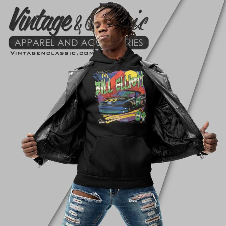 Bill Elliott Batman Forever Thunderbat Vintage Nascar Hoodie Bill Elliott Batman Forever Thunderbat Vintage Nascar Hoodie