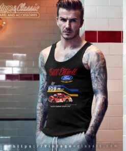 Bill Elliott Coors Ford Fastest Nascar Tank Top Racerback