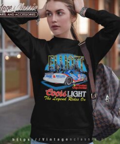 Bill Elliott Coors Light Beer Nascar Vintage Sweatshirt