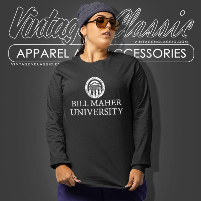 Bill Maher University Long Sleeve Tee Bill Maher University Long Sleeve Tee