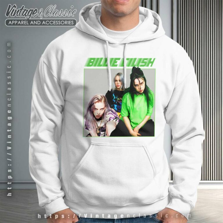 Billie Eilish Bad Guy Poster Hoodie Billie Eilish Bad Guy Poster Hoodie