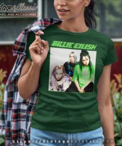 Billie Eilish Bad Guy Poster Women TShirt