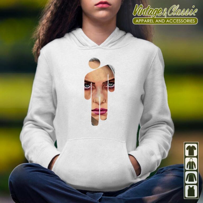 Billie Eilish Logo Fullcolor Hoodie Billie Eilish Logo Fullcolor Hoodie