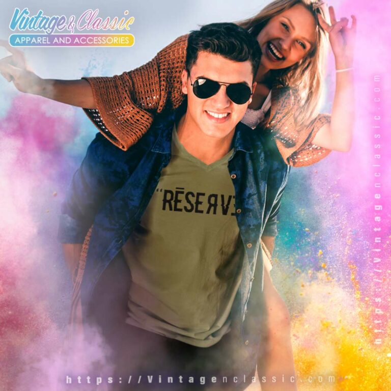 Billie Eilish Reserved V Neck TShirt Billie Eilish Reserved V Neck TShirt