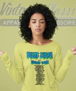 Billie Eilish Shirt World Tour 2019 Long Sleeve Tee