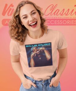 Billie Eilish X Armani White Women TShirt