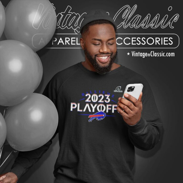 Billieve Buffalo Bills 2023 Nfl Playoffs Sweatshirt Billieve Buffalo Bills 2023 Nfl Playoffs Sweatshirt