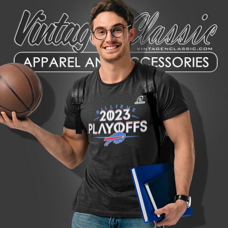 Billieve Buffalo Bills 2023 Nfl Playoffs T Shirt Billieve Buffalo Bills 2023 Nfl Playoffs T Shirt