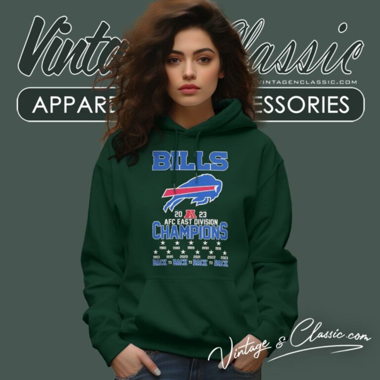 Bills 2023 Afc East Division Champions Back To Back To Back To Back Hoodie Bills 2023 Afc East Division Champions Back To Back To Back To Back Hoodie