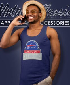 Bills 2023 Afc East Division Champions Hatpin Logo Tank Top Racerback