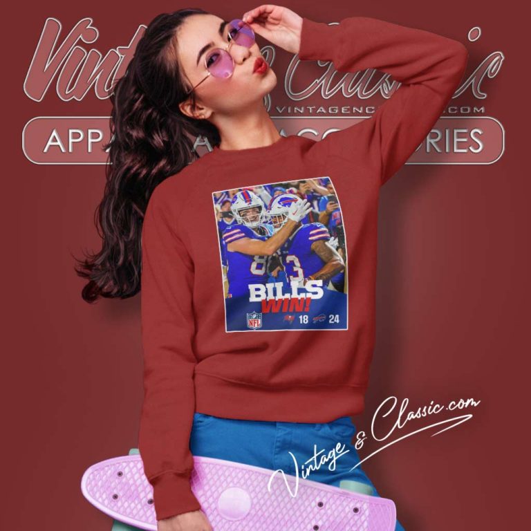 Bills Win Vs Tampa Bay Buccaneers Sweatshirt Bills Win Vs Tampa Bay Buccaneers Sweatshirt