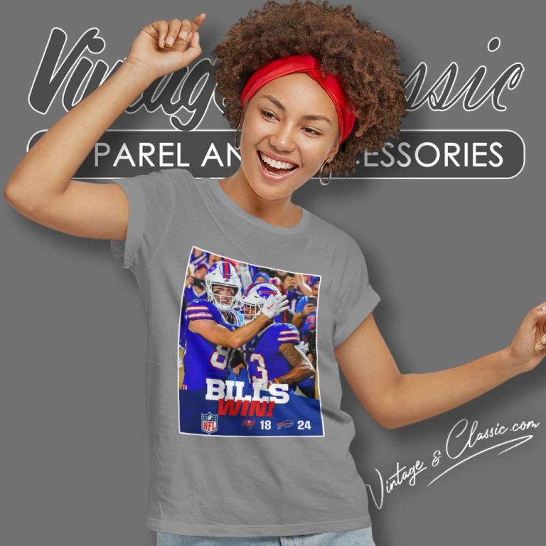 Bills Win Vs Tampa Bay Buccaneers Women TShirt Bills Win Vs Tampa Bay Buccaneers Women TShirt