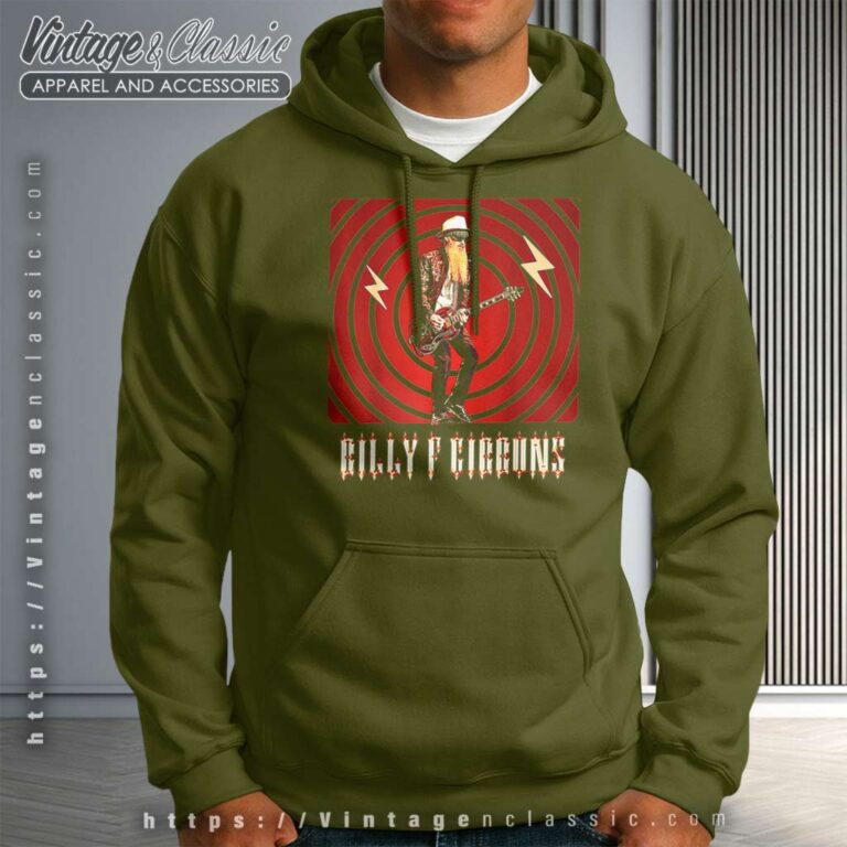 Billy Gibbons From Zz Top Live V Hoodie Billy Gibbons From Zz Top Live V Hoodie