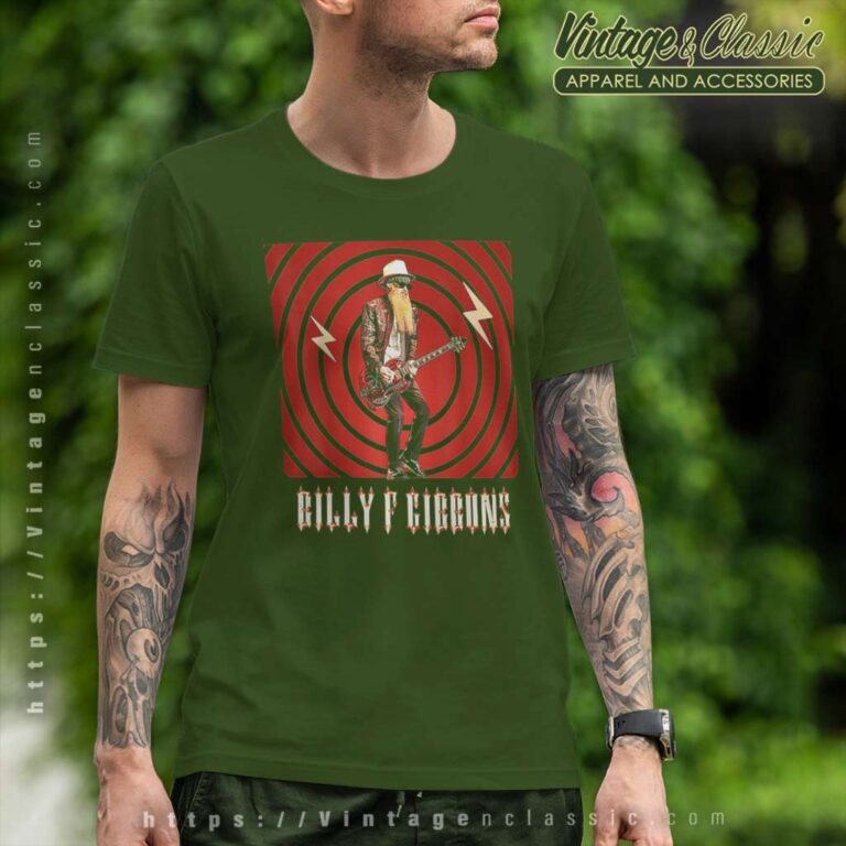 Billy Gibbons From Zz Top Live V T Shirt Billy Gibbons From Zz Top Live V T Shirt