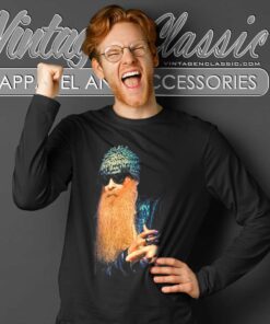 Billy Gibbons From Zz Top Portrait Long Sleeve Tee