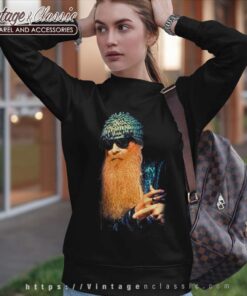 Billy Gibbons From Zz Top Portrait Sweatshirt