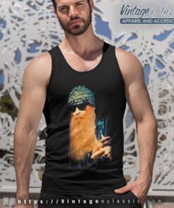 Billy Gibbons From Zz Top Portrait Tank Top Racerback