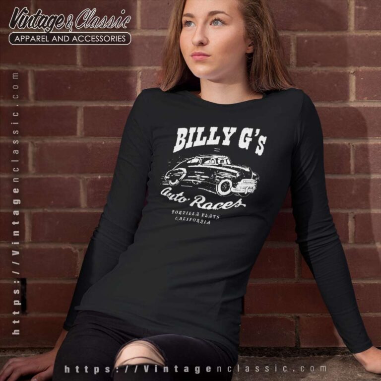 Billy Gibbons Of Zz Top Auto Races Long Sleeve Tee Billy Gibbons Of Zz Top Auto Races Long Sleeve Tee