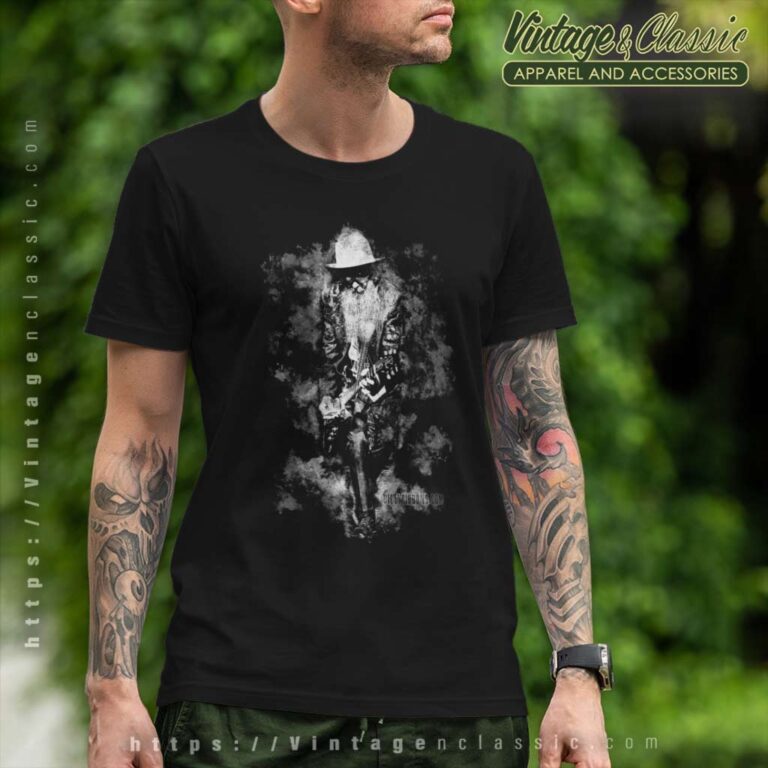 Billy Gibbons Of Zz Top Live Ii T Shirt Billy Gibbons Of Zz Top Live Ii T Shirt