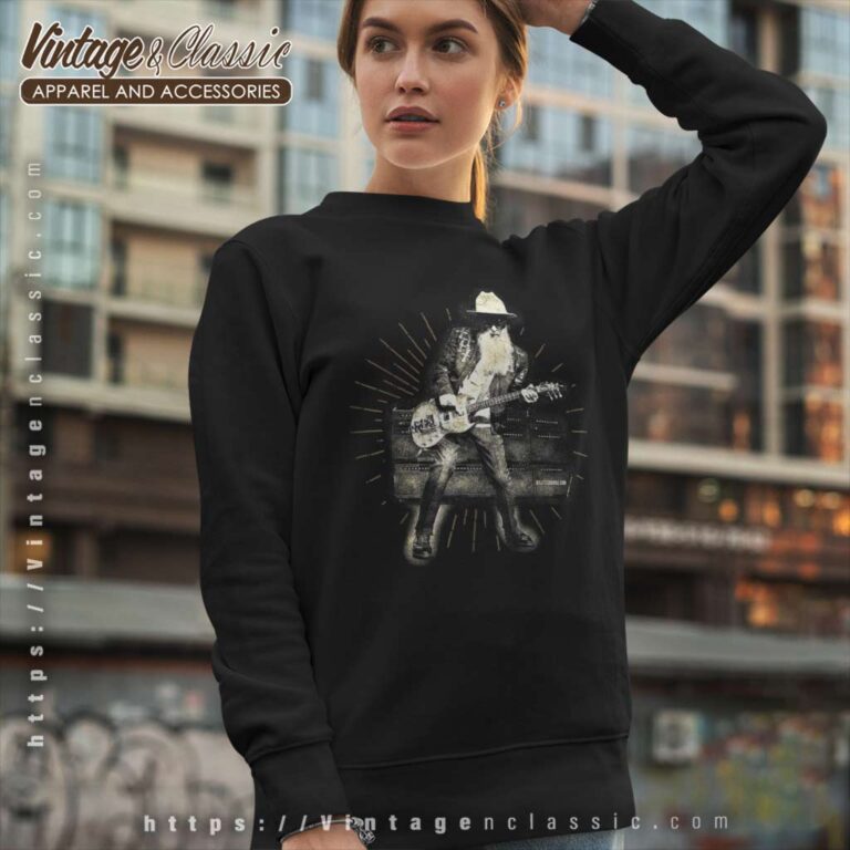 Billy Gibbons Of Zz Top Live Iii Sweatshirt Billy Gibbons Of Zz Top Live Iii Sweatshirt