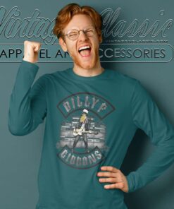Billy Gibbons Of Zz Top Live Iv Rock Long Sleeve Tee