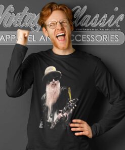 Billy Gibbons Of Zz Top Live Vi Long Sleeve Tee