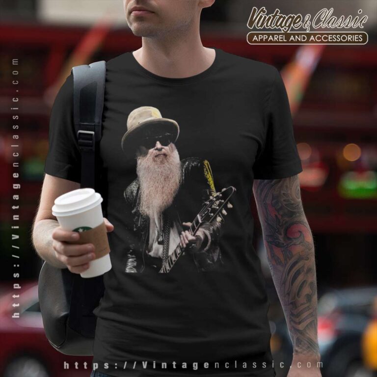 Billy Gibbons Of Zz Top Live Vi T Shirt Billy Gibbons Of Zz Top Live Vi T Shirt