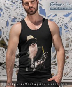 Billy Gibbons Of Zz Top Live Vi Tank Top Racerback