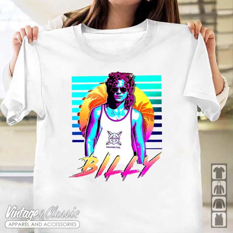 Billy Hargrove Stranger Things Retro T shirt Billy Hargrove Stranger Things Retro T shirt
