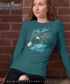 Billy Idol Biker Eagle Long Sleeve Tee