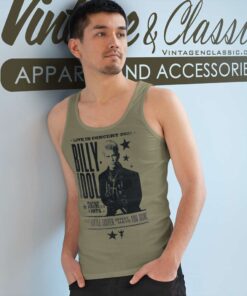 Billy Idol Live In Concert Shirt 4 Billy Idol Live In Concert Tank Top Racerback